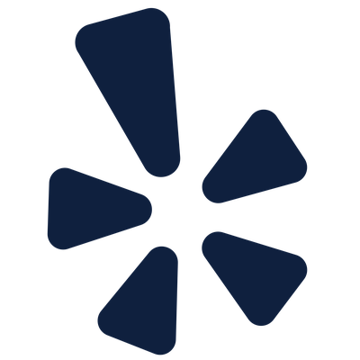 Yelp customer reviews icon