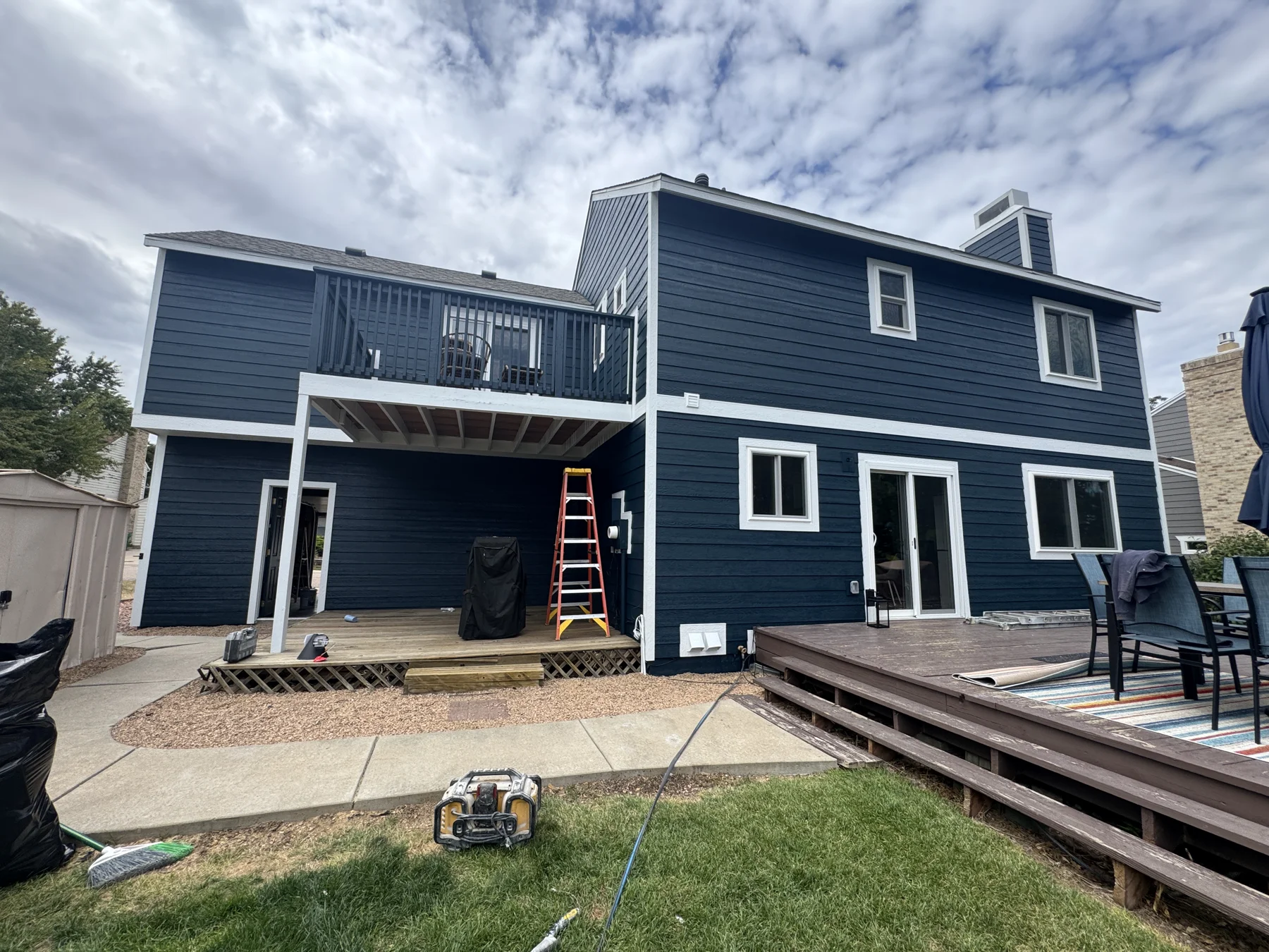 Exterior Transformation at a Colorado residential project by BossLady Contracting
