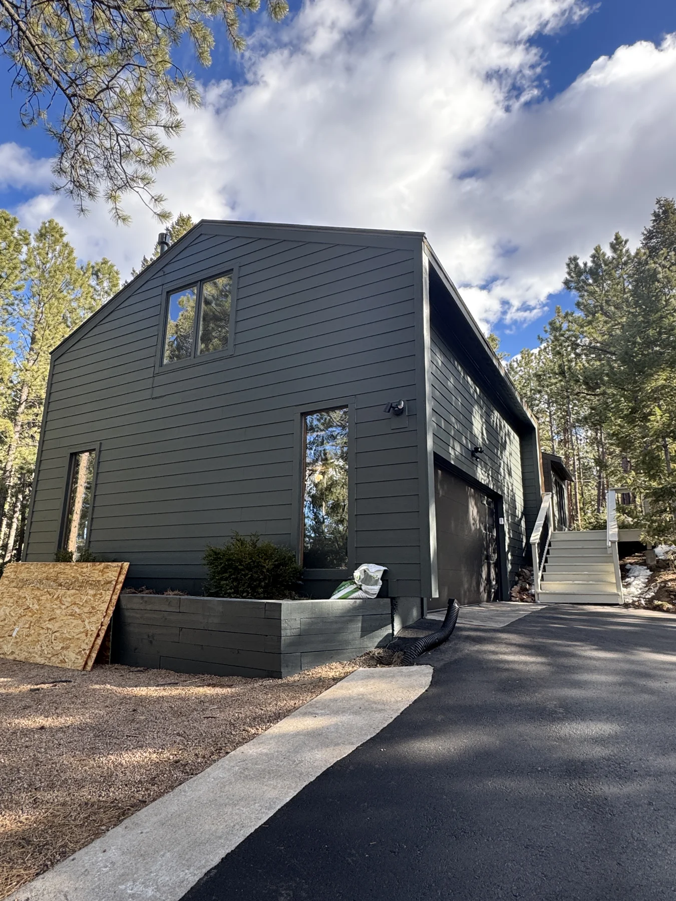 Siding & Exterior Transformation completed by BossLady Contracting at a Colorado home