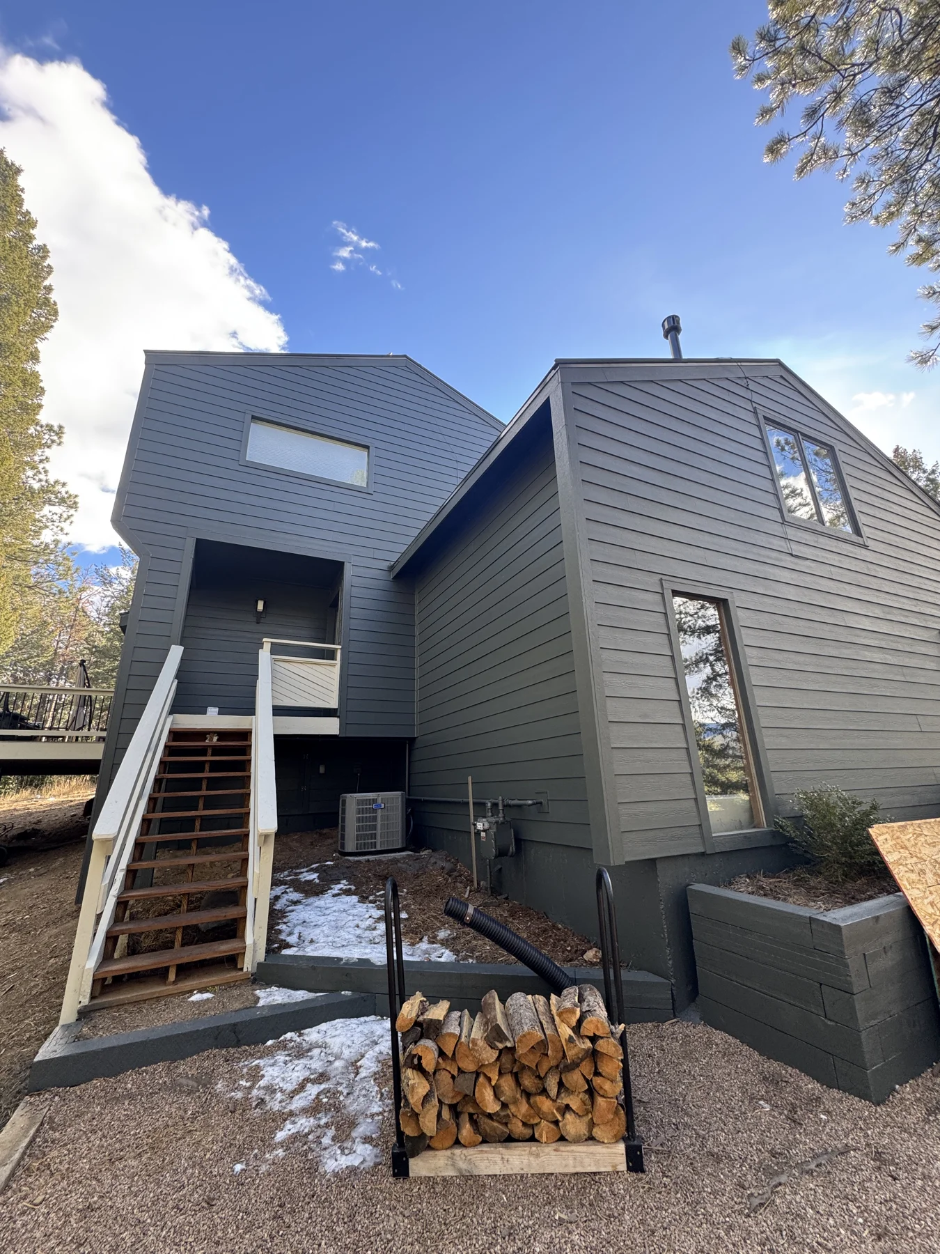 Siding & Exterior Transformation completed by BossLady Contracting at a Colorado home